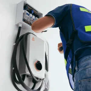 EV Charger Installation Gold Coast – Gold Coast Smarthome Solutions | smart home Licensed EV charger installation at a Gold Coast home by Gold Coast Smarthome Solutions