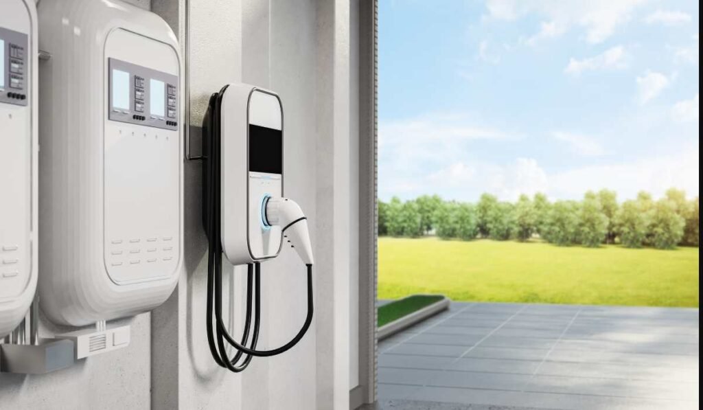 Apartment EV Chargers Gold Coast – Gold Coast Smarthome Solutions | smart home Strata-approved apartment EV chargers installed in a Gold Coast basement car park by Gold Coast Smarthome Solutions with load balancing and RFID access