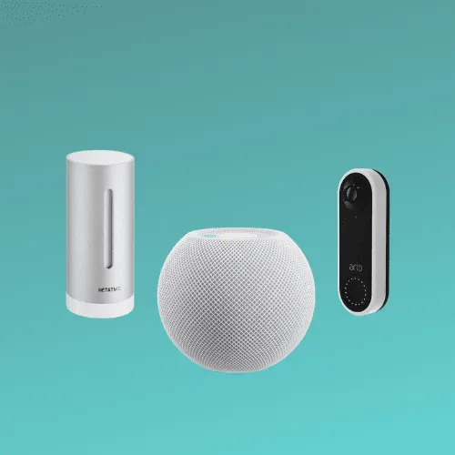 Technician configuring Amazon Alexa with smart lights, security and climate in a Gold Coast home