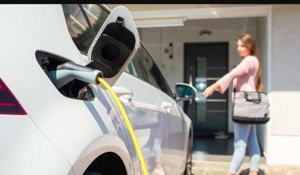 Residential EV Charger Installation Gold Coast – Gold Coast Smarthome Solutions | smart home Licensed residential EV charger installation in a Gold Coast garage by Gold Coast Smarthome Solutions